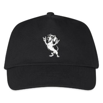Cool Dachshund Wiener Dog Lover Sunglasses Rock - Kids’ Baseball Cap - black - Front