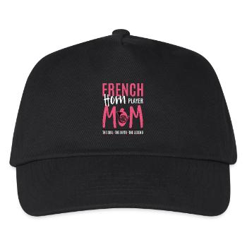 Corniste Maman L’Idole Le Corniste - Casquette de baseball Enfant - noir - Devant