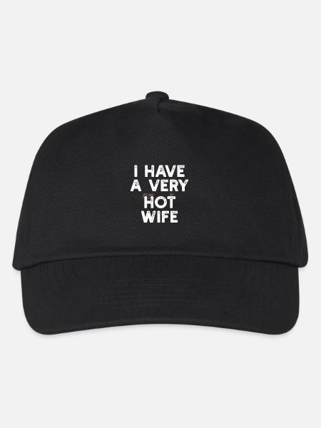 I Have A Very Psychotic Wife - Kinder Basecap - Schwarz