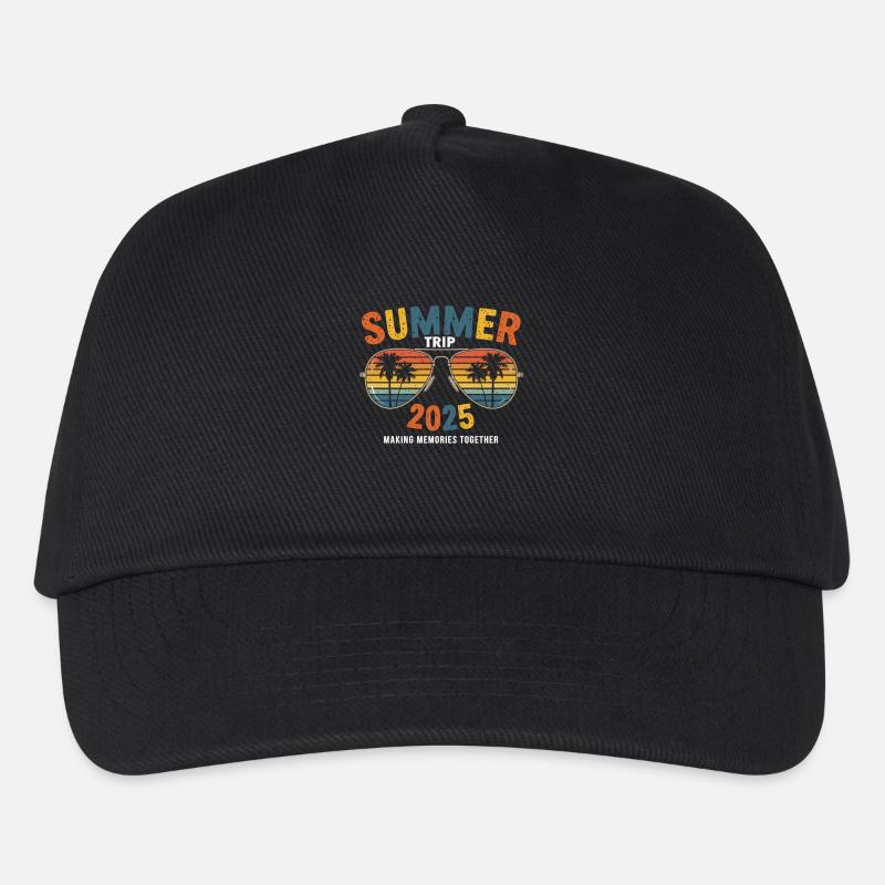 Lunettes de soleil et soleil 2025 - Casquette de baseball Enfant - noir