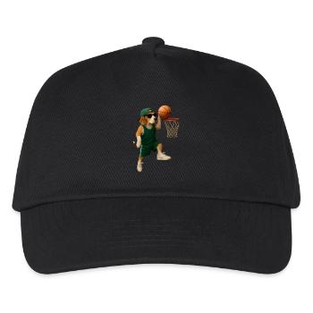 Beagle - Kinder Basecap - Schwarz - Vorne