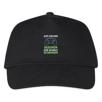 Born to gamble - Kids’ Baseball Cap - black - Front