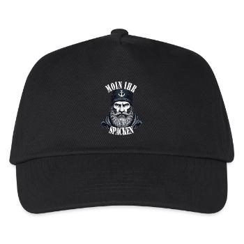 East Frisian North Sea Seaman Moin Your Spacken - Kids’ Baseball Cap - black - Front
