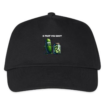 C’est toi mon frère ?! Cornichon de concombre Amateurs de concombre - Casquette de baseball Enfant - noir - Devant