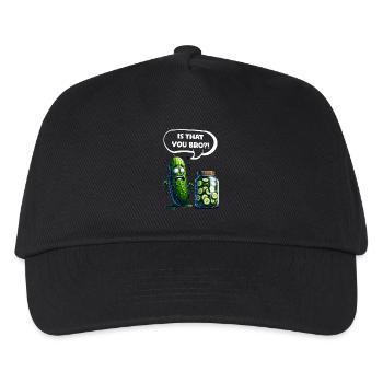 C’est toi mon frère ?! Cornichon de concombre Amateurs de concombre - Casquette de baseball Enfant - noir - Devant