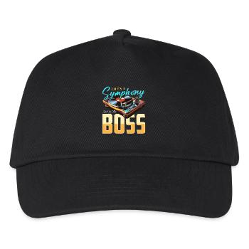 Music Director Life's A Symphony Choir Director - Kids’ Baseball Cap - black - Front