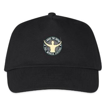 Music Director I Raise The Baton Choir Director - Kids’ Baseball Cap - black - Front