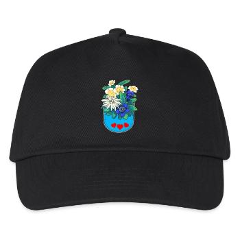 Alps Flowers Austria Tyrol Switzerland Flower - Kids’ Baseball Cap - black - Front