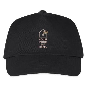Erster Hauskäufer Geschenk Neuhause-besitzer Humor - Kinder Basecap - Schwarz - Vorne