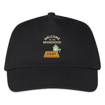 Erster Hauskäufer Geschenk Neuhause-besitzer Humor - Kinder Basecap - Schwarz - Vorne