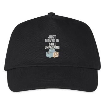 Erster Hauskäufer Geschenk Neuhause-besitzer Humor - Kinder Basecap - Schwarz - Vorne