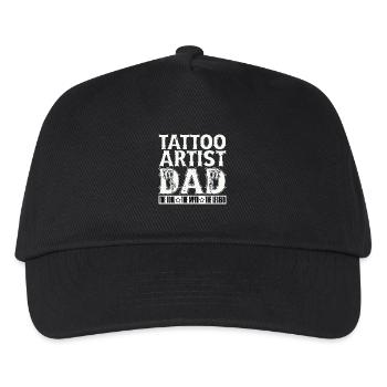 Tatoueur Papa L’Idole Le Mythe Arts du tatouage - Casquette de baseball Enfant - noir - Devant