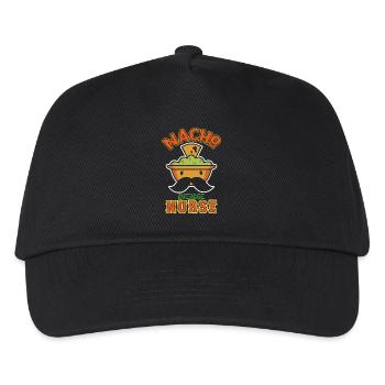 Nacho Average Nurse Humorous Saying - Kids’ Baseball Cap - black - Front