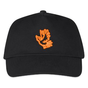 Oiseau néon - Casquette de baseball Enfant - noir - Devant