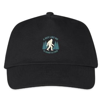 Funny Bigfoot A Guy Like Me Is Hard To Forest Find - Kids’ Baseball Cap - black - Front