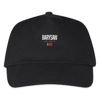 Barysaw Belarus Weißrussland - Kinder Basecap - Schwarz - Vorne