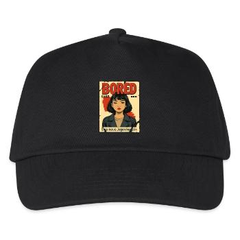 BORED: The new fake youth magazine - Kids’ Baseball Cap - black - Front