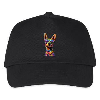 Russian Toy Terrier Dog Russkiy Russian Toy - Kids’ Baseball Cap - black - Front