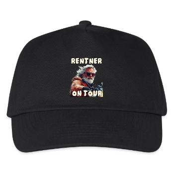 Pensioners on Tour - Kids’ Baseball Cap - black - Front