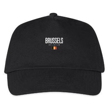 Brussels Belgium - Kids’ Baseball Cap - black - Front
