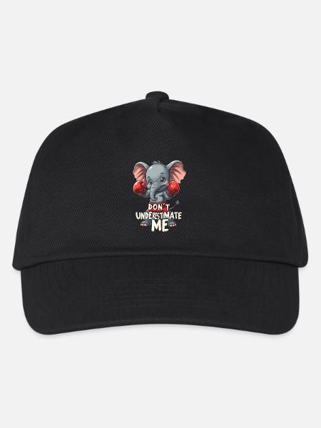Muay Thai Boxen - Kinder Basecap - Schwarz