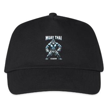 Muay Thai Boxing - Kids’ Baseball Cap - black - Front