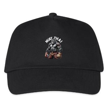 Muay Thai Boxing - Kids’ Baseball Cap - black - Front