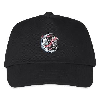 Space Battle with Alien Tentacles - Kids’ Baseball Cap - black - Front