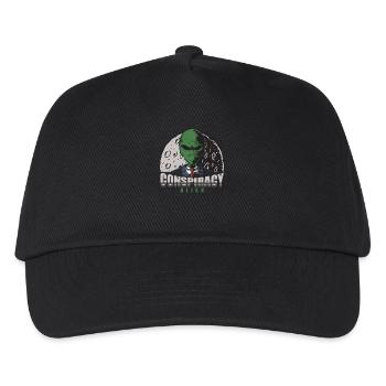 Alien Conspiracy Theory Design - Kids’ Baseball Cap - black - Front