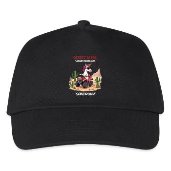 Desert Unicorn - Kids’ Baseball Cap - black - Front