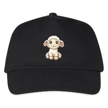 little sheep - Kids’ Baseball Cap - black - Front