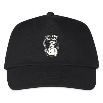 Doner Kebab Food Saying - Kids’ Baseball Cap - black - Front