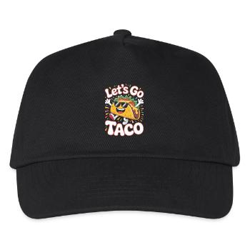 Lâche prise Taco Taco Design - Casquette de baseball Enfant - noir - Devant