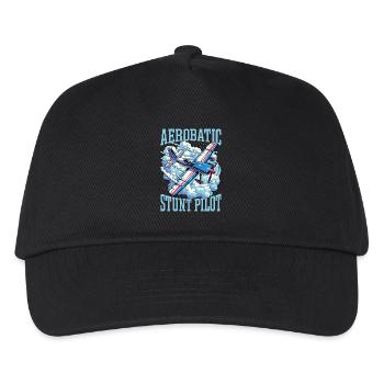 Le pilote de voltige aérienne adore les manœuvres de voltige - Casquette de baseball Enfant - noir - Devant