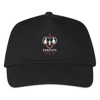 Awareness for parents of the decision - Kids’ Baseball Cap - black - Front