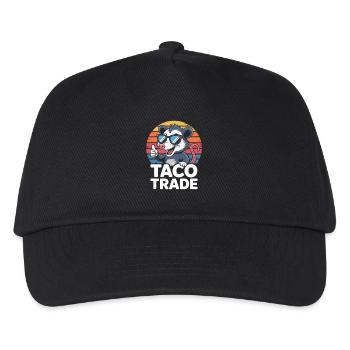 Commerce de tacos Opossum - Casquette de baseball Enfant - noir - Devant
