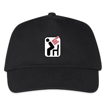 Aufstehen Gegen Rechts - Gegen Rechts, gegen Hetze - Kinder Basecap - Schwarz - Vorne