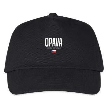 Opava, Czech Republic - Kids’ Baseball Cap - black - Front