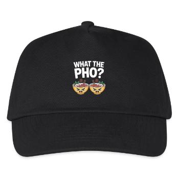 Qu’est-ce que le Pho Vietnam Voyage Nouilles Soup Love Pho - Casquette de baseball Enfant - noir - Devant