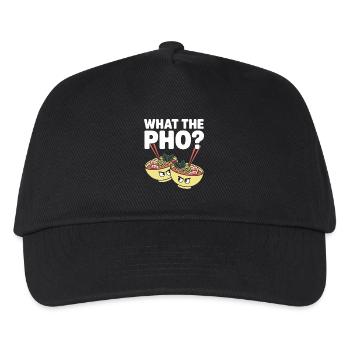 Qu’est-ce que le Pho Vietnam Voyage Nouilles Soup Love Pho - Casquette de baseball Enfant - noir - Devant
