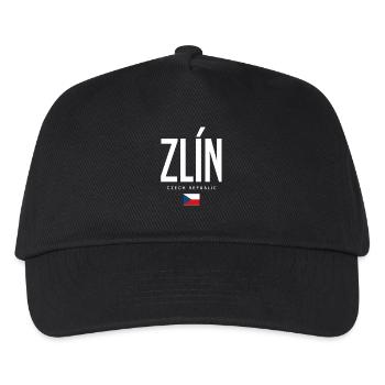 Zlin, Czech Republic - Kids’ Baseball Cap - black - Front