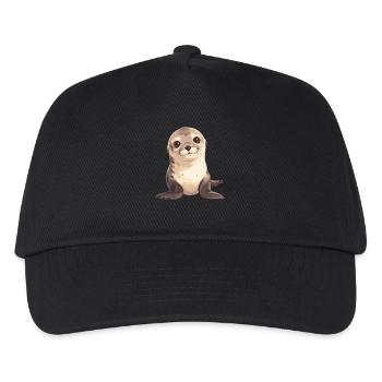 Sea Lions Sea Lion - Kids’ Baseball Cap - black - Front