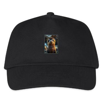 Seelöwen Seelöwe - Kinder Basecap - Schwarz - Vorne