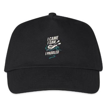 Whitewater Adventure River Rafting Crew Outdoor - Kids’ Baseball Cap - black - Front