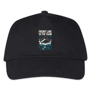 Whitewater Adventure River Rafting Crew Outdoor - Kids’ Baseball Cap - black - Front