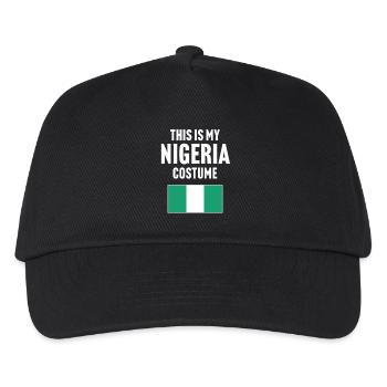 This my Nigeria costume - Kids’ Baseball Cap - black - Front