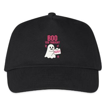Anti -halloween sarcastic creepy - Kids’ Baseball Cap - black - Front