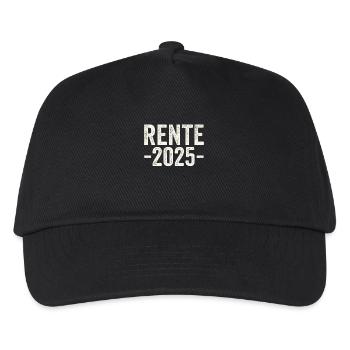 Pension 2025 - Kids’ Baseball Cap - black - Front