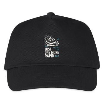 Whitewater Adventure River Rafting Crew Outdoor - Kids’ Baseball Cap - black - Front