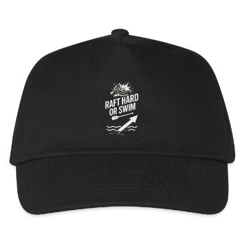 Whitewater Adventure River Rafting Crew Outdoor - Kids’ Baseball Cap - black - Front